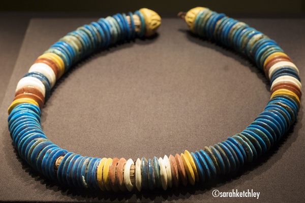 String of Flat Beads from Tutankhamun's Tomb
